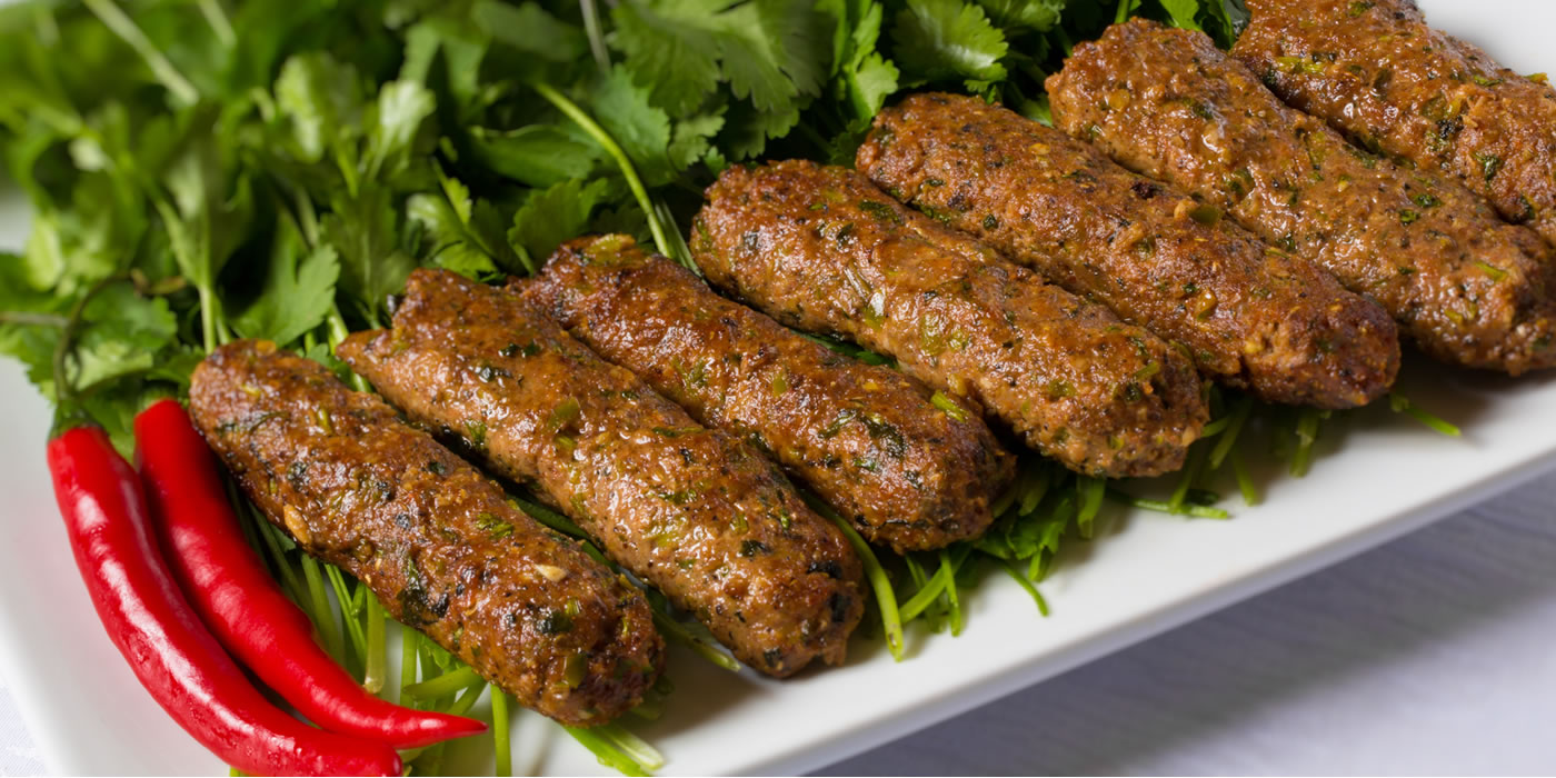 Catering buffet setup